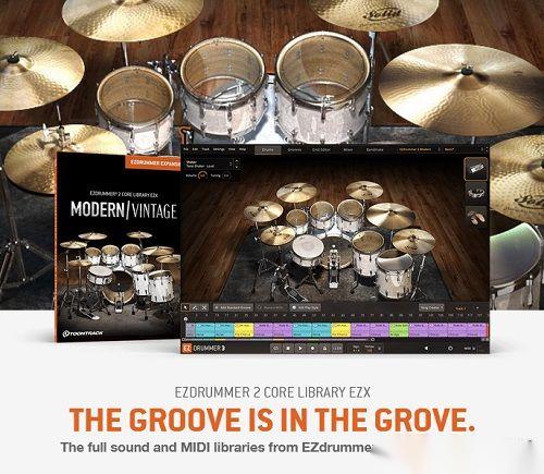 Toontrack – Toontrack EZDRUMMER 2 CORE LIBRARY EZX v 1.2.1 （SOUNDBANK） – EZDrummer 3 samples