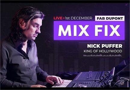 [纯混合]Mix Fix Live #9 with Fab Dupont – Nick Puffer ”King of Hollywood” [2023， RUS] – 俄语视频教程