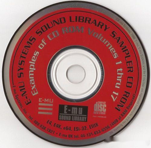 E-MU – EIIIX Sound Library (17 CD) (WAV)