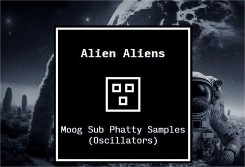 Alien Aliens – Moog Sub Phatty Samples （Oscillators） （WAV） – 合成器样本