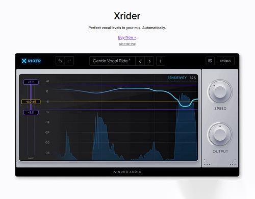 Nuro Audio – Xrider v1.0.1 VST3 x64 [Zom] – 人声处理插件