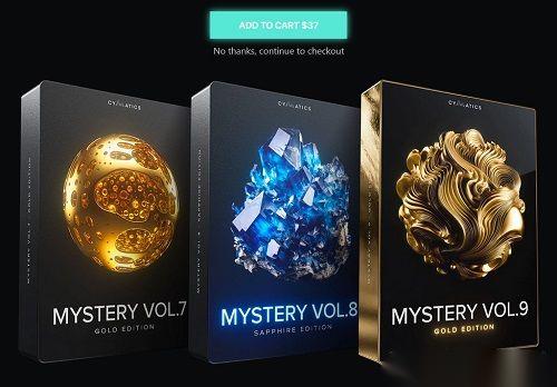 Cymatics – Mystery Vol. 7， 8， 9 （MiDi， WAV） – 各种风格的样本