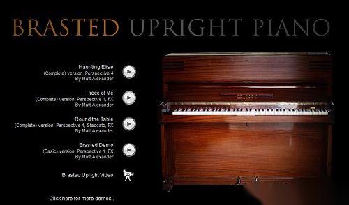 Imperfect Samples – Brasted Upright Piano Complete (KONTAKT)