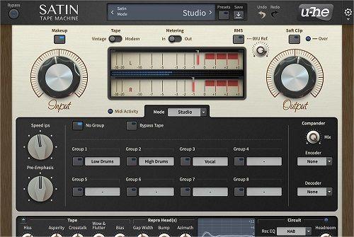 Heckmann Audio – u-he Satin v1.3.3 WIN.MAC