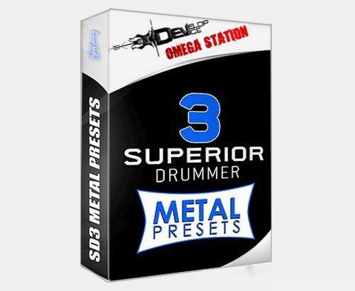 Develop Device & Omega Station – METAL Presets Collection For Superior Drummer 3 (SD3P)