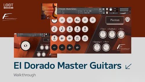 David Forner – El Dorado Master Guitars Kontakt 电吉他样本