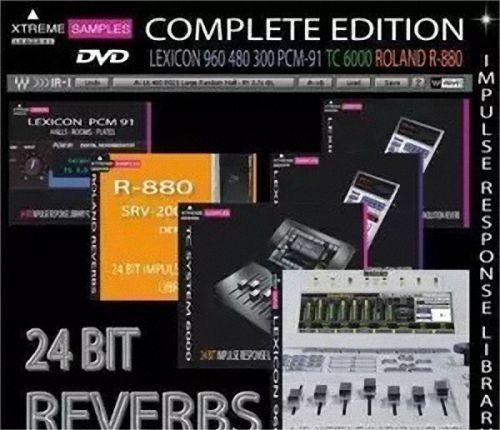 Xtreme Samples – IR Complete Edition （DVD Bundle） （WAV） – 混响脉冲