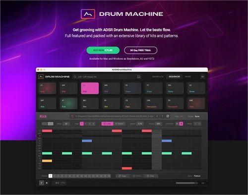 ADSR Sounds – Drum Machine v1.3.1 WIN