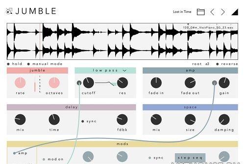 创意采样器插件 – SoundGhost Jumble v1.2.4 WiN/MacOS