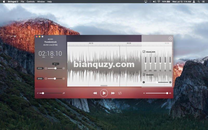 音乐剪辑软件 – Stringed 2.20 MacOSX