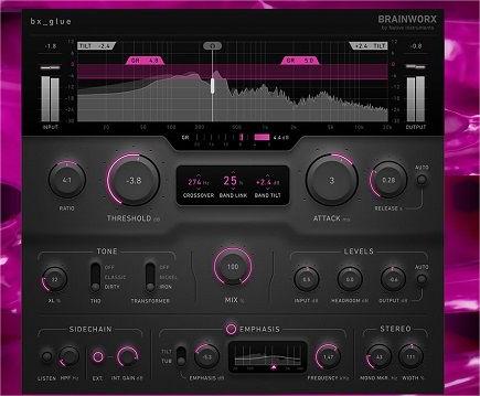 Plugin Alliance – Brainworx bx glue v1.0.0 VST, VST3, AAX x64 -压缩器