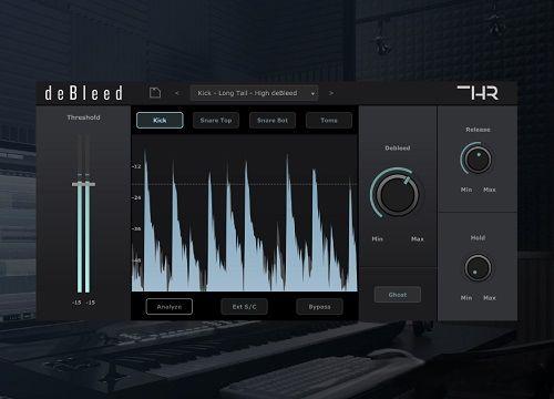 THR – deBleed 1.0 VST、VST3 x64 – 噪声门