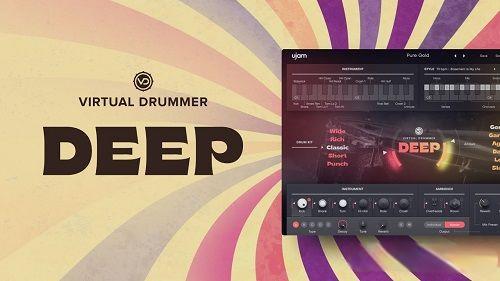 UJAM – Virtual Drummer Deep v2.4.0 VSTi， VSTi3 x64 – 架子鼓