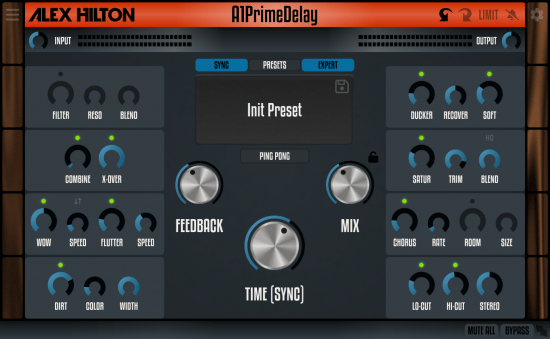 延迟插件 – A1AUDIO de A1PrimeDelay 1.0 WIN