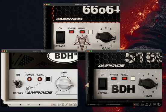 高增益电子管吉他放大器 – Bogren Digital AmpKnob BDH Bundle 2024.4 WIN