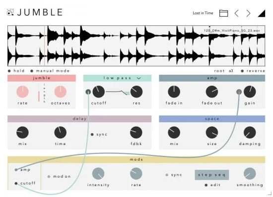 创意采样器插件 – SoundGhost Jumble v1.2.4 WiN/MacOS