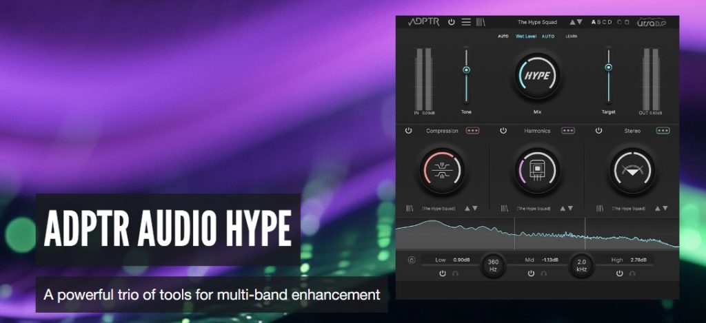 动态处理 – Plugin Alliance ADPTR Audio Hype v1.0.1 MacOS